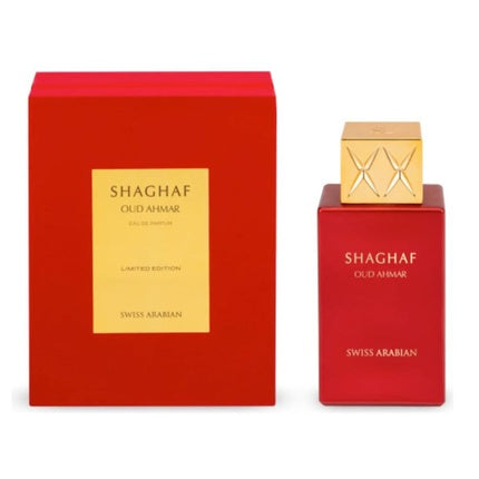 Swiss Arabian Shaghaf Oud Ahmar Eau De Parfum Limited Edition 75ml Vaporizer