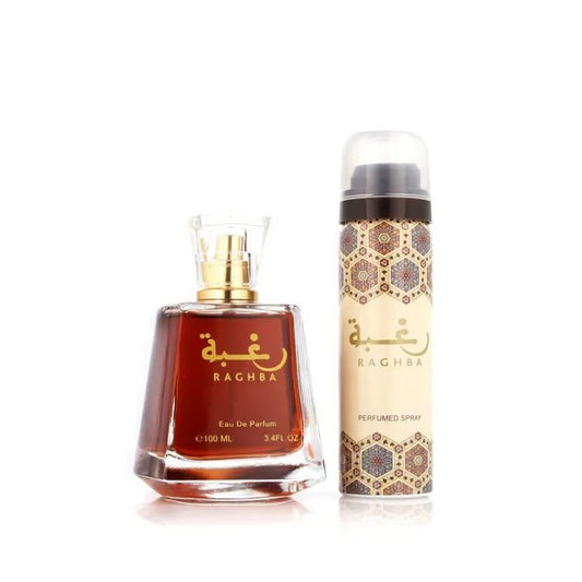 Lattafa Raghba EDP 100 ml + DEO VAPO 50 ml (unisex)