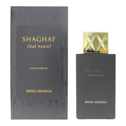Swiss Arabian Shaghaf Oud Aswad Eau De Parfum 75ml Unisex Spray